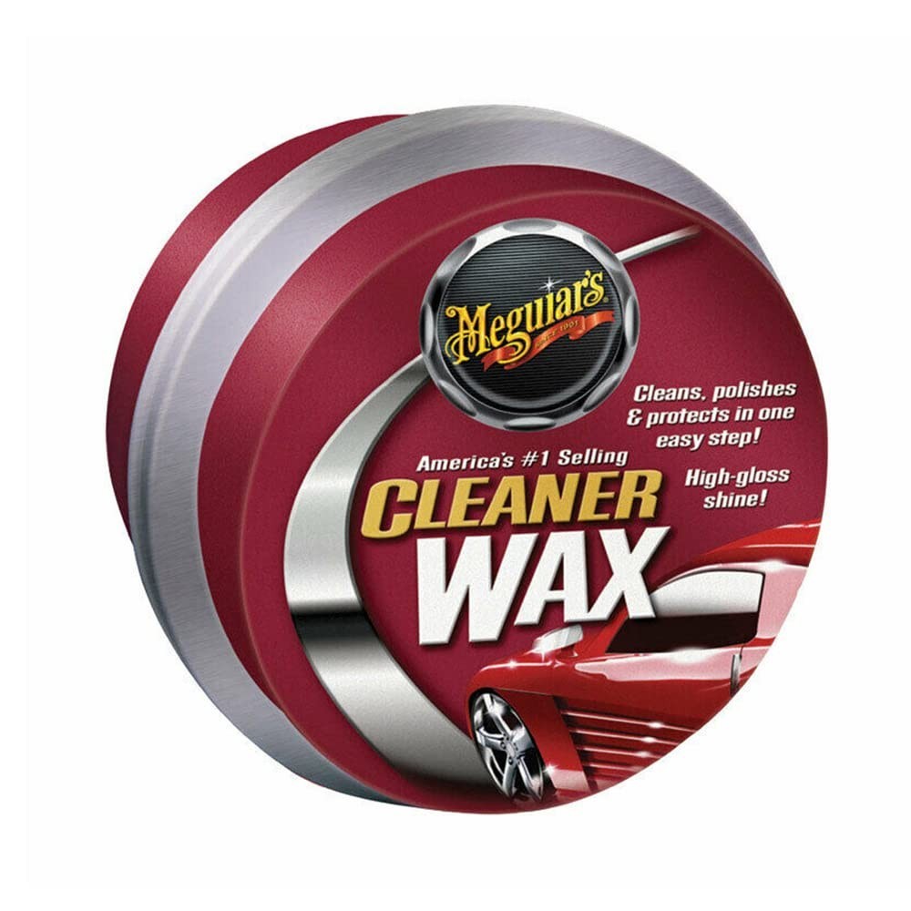 Meguiar's Cleaner Wax Pasta 311g: Limpeza e Brilho em Um Passo!