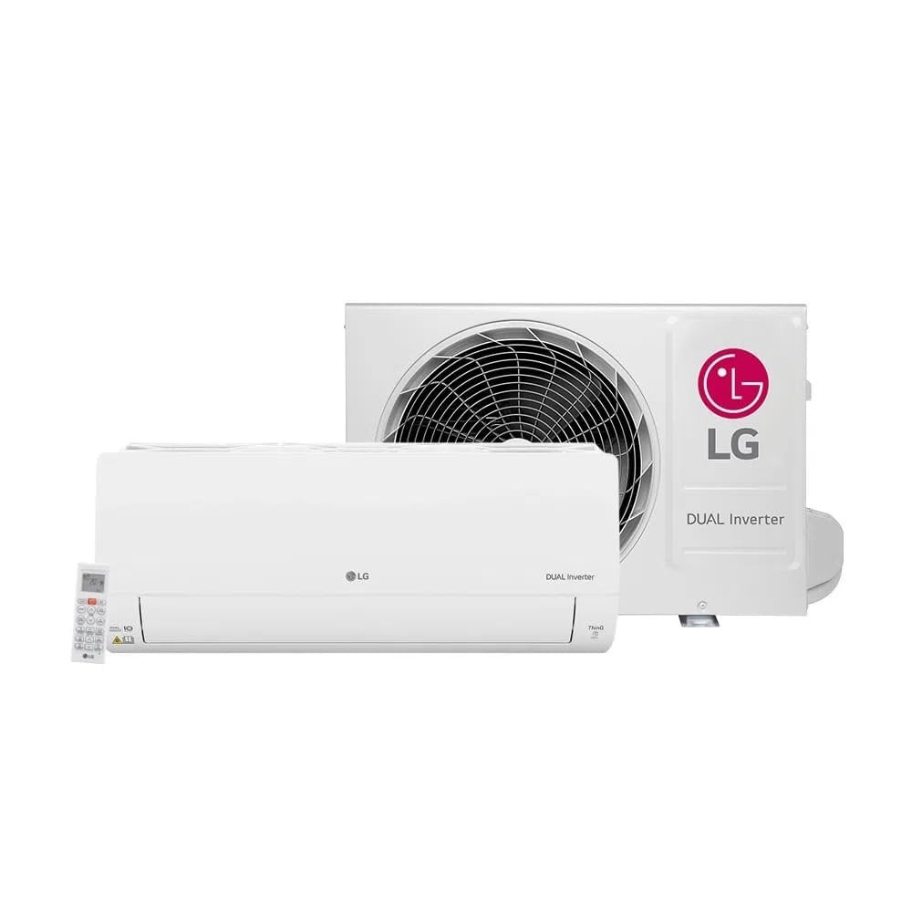 Ar Condicionado Split Hi-Wall Inverter LG Voice R-32 12000 BTU/h Frio com Inteligência Artificial e Controle por Voz