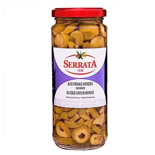 Azeitonas Verdes Fatiadas Serrata 320g
