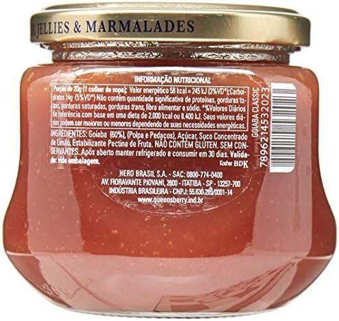 Geleia de Goiaba Queensberry Classic 320g