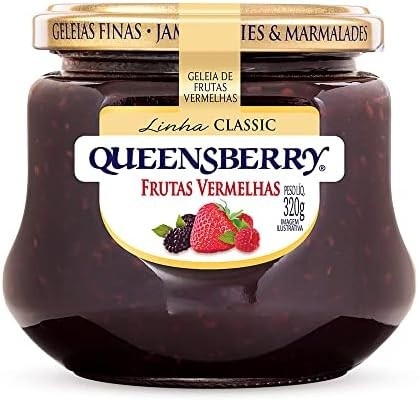 Geleia de Frutas Vermelhas Queensberry Classic 320g