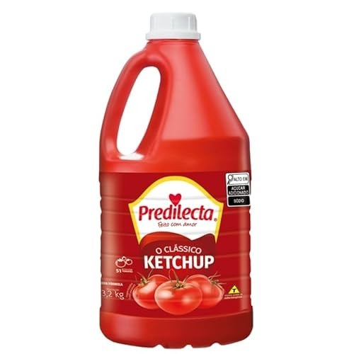 Catchup Predilecta, Molho de Tomate, 3,2kg