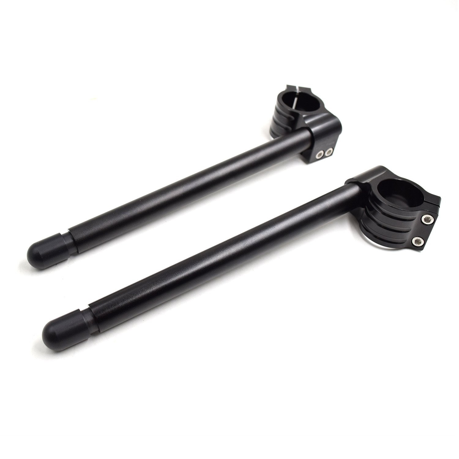 Guidão Clip-On 33mm para Motos Honda, Kawasaki, Suzuki e Yamaha - Estilo Cafe Racer
