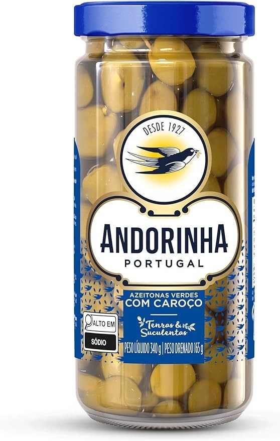 Azeitona Andorinha com Caroço 340g