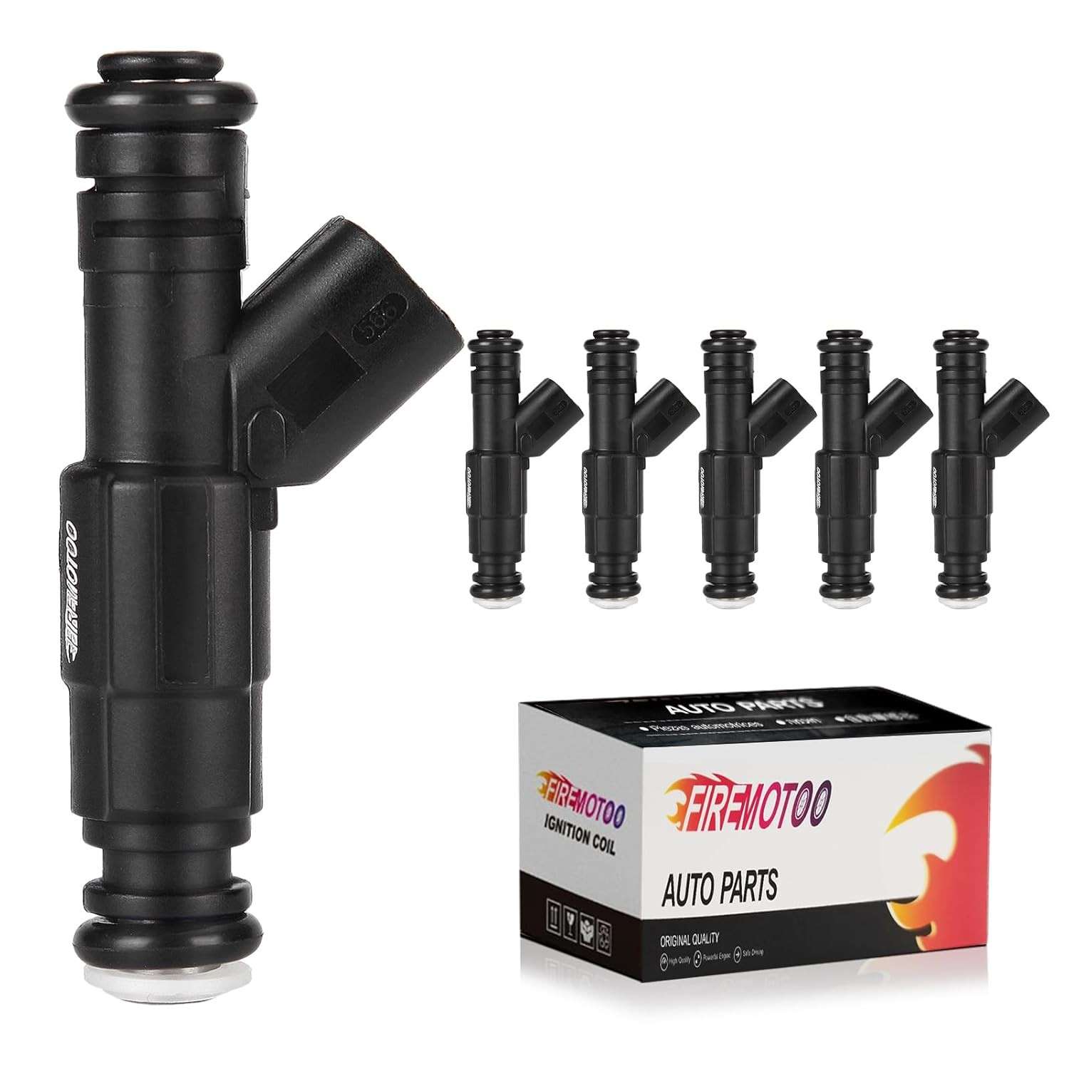 Kit 6 Injetores de Combustível 4 Furos para Chevy Equinox & Pontiac Torrent V6 3.4L (2005-2009)