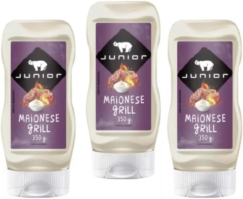 3 Maionese Grill Junior Kerry Frasco 350g