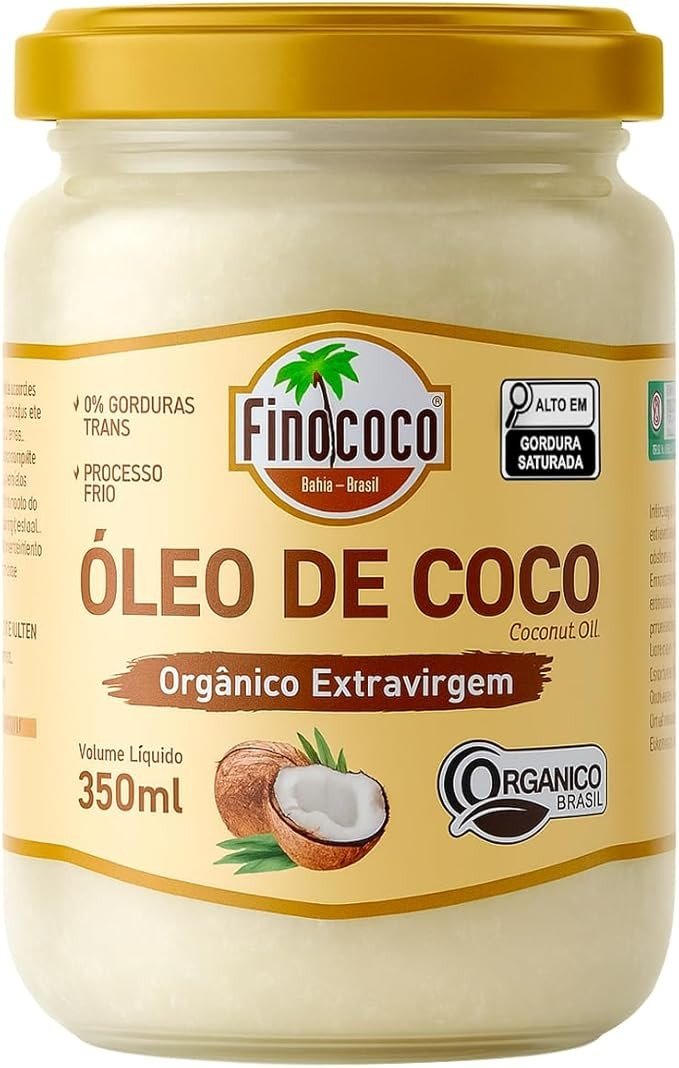 Óleo de Coco Extravirgem Orgânico Finococo 350ml