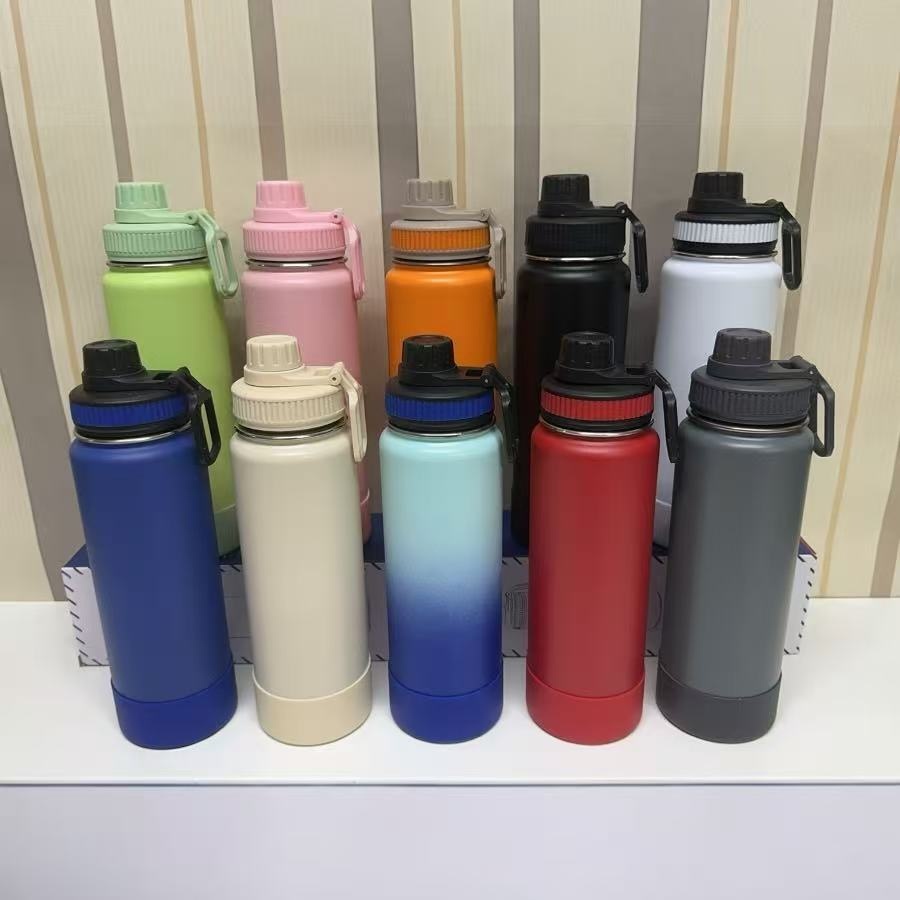 Garrafa Térmica Infantil com Bota de Silicone 350ML