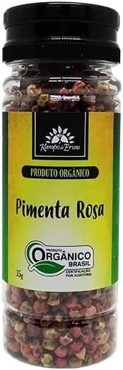 Kit 2X: Pimenta Rosa Orgânico Kampo de Ervas 35g