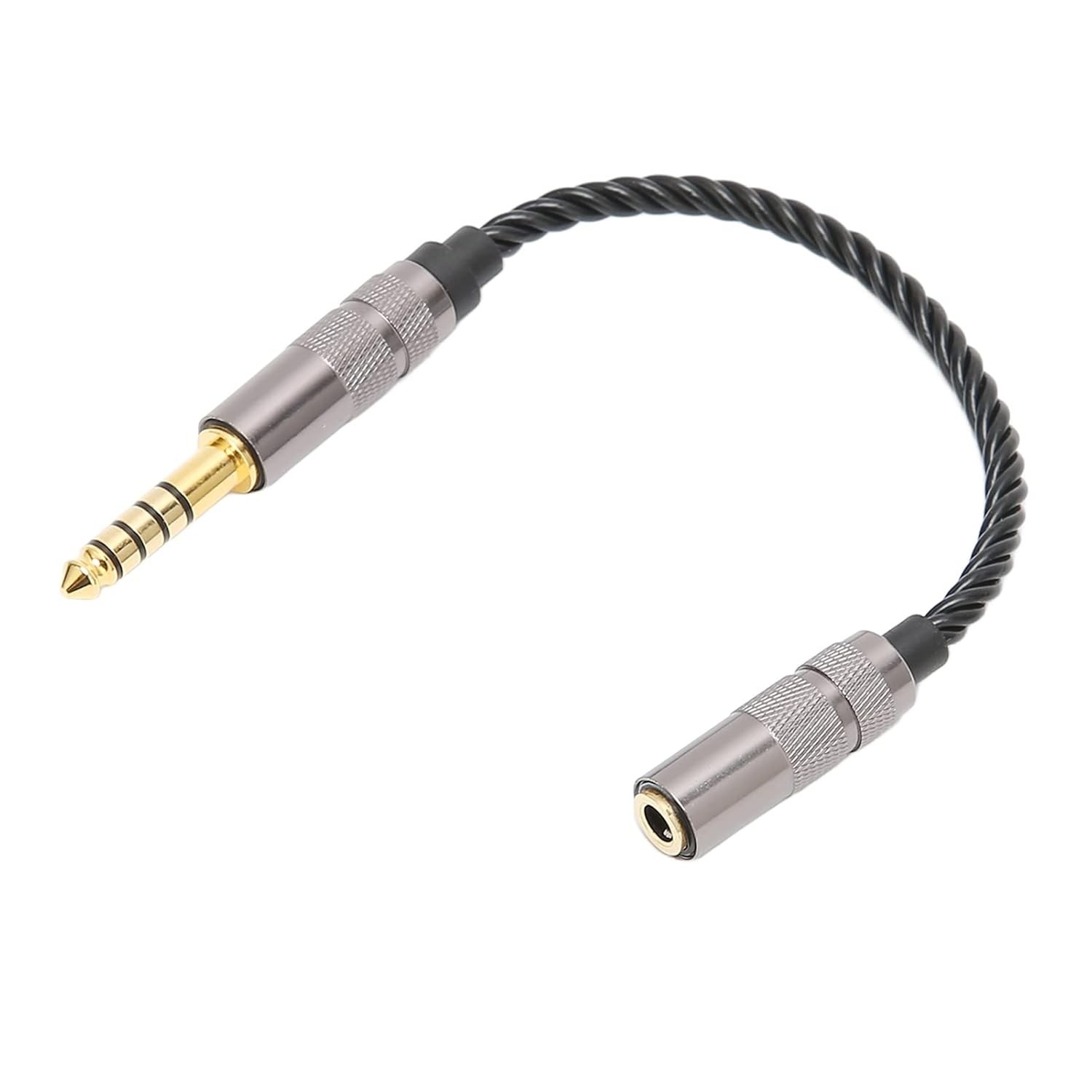 Adaptador Hilitand 4.4mm Macho para 3.5mm Fêmea: Som Balanceado e Puro para Seus Fones