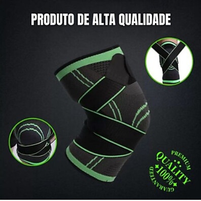 Joelheira de Compressão: Alívio e Estabilidade 360°