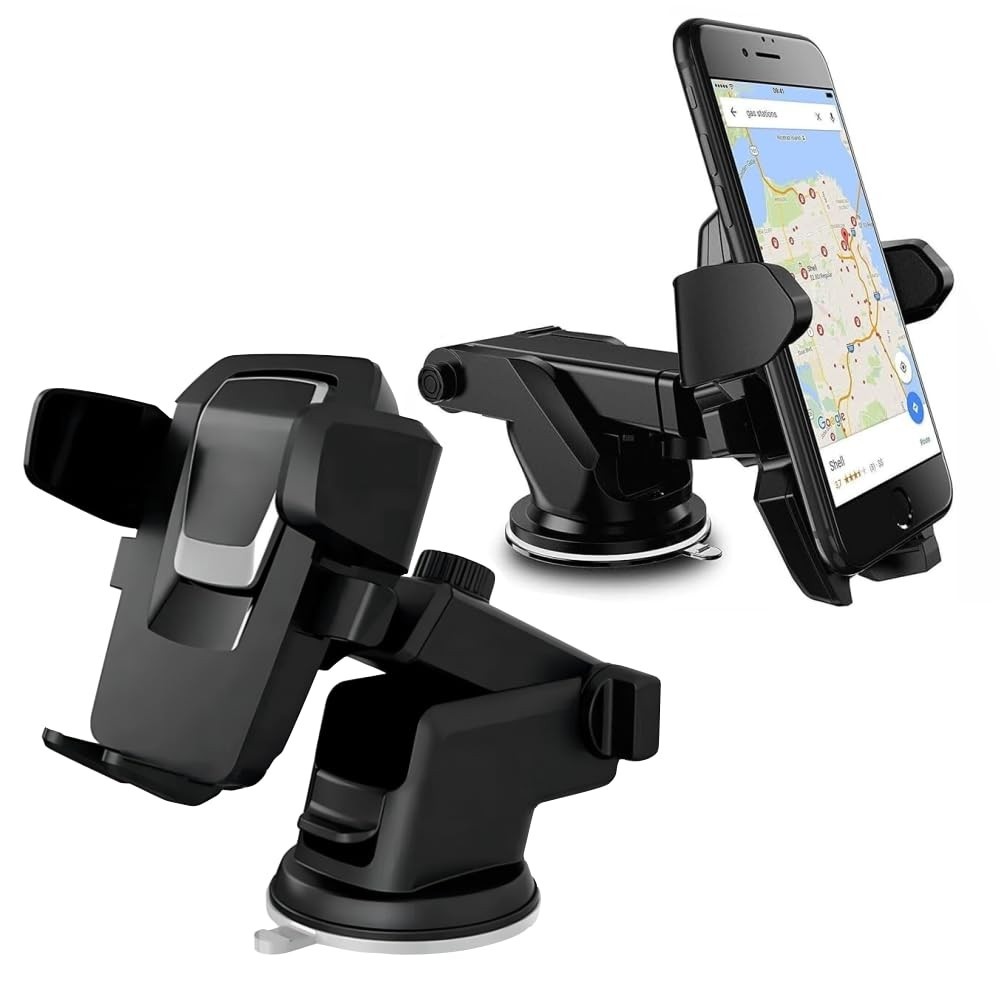 Suporte Celular Carro Universal 360° Ventosa Forte Painel Vidro GPS Waze Uber