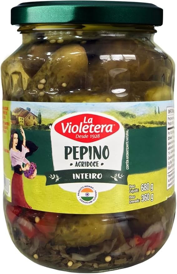 PEPINO INTEIRO AGRIDOCE LV PTE 360g