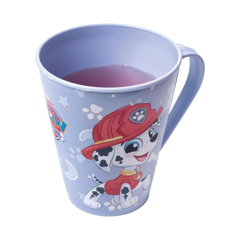 Caneca Patrulha Canina Infantil 360ml - Segura, Divertida e Atóxica