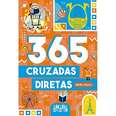 365 Cruzadas Fáceis: Desafie seu Raciocínio Diariamente!