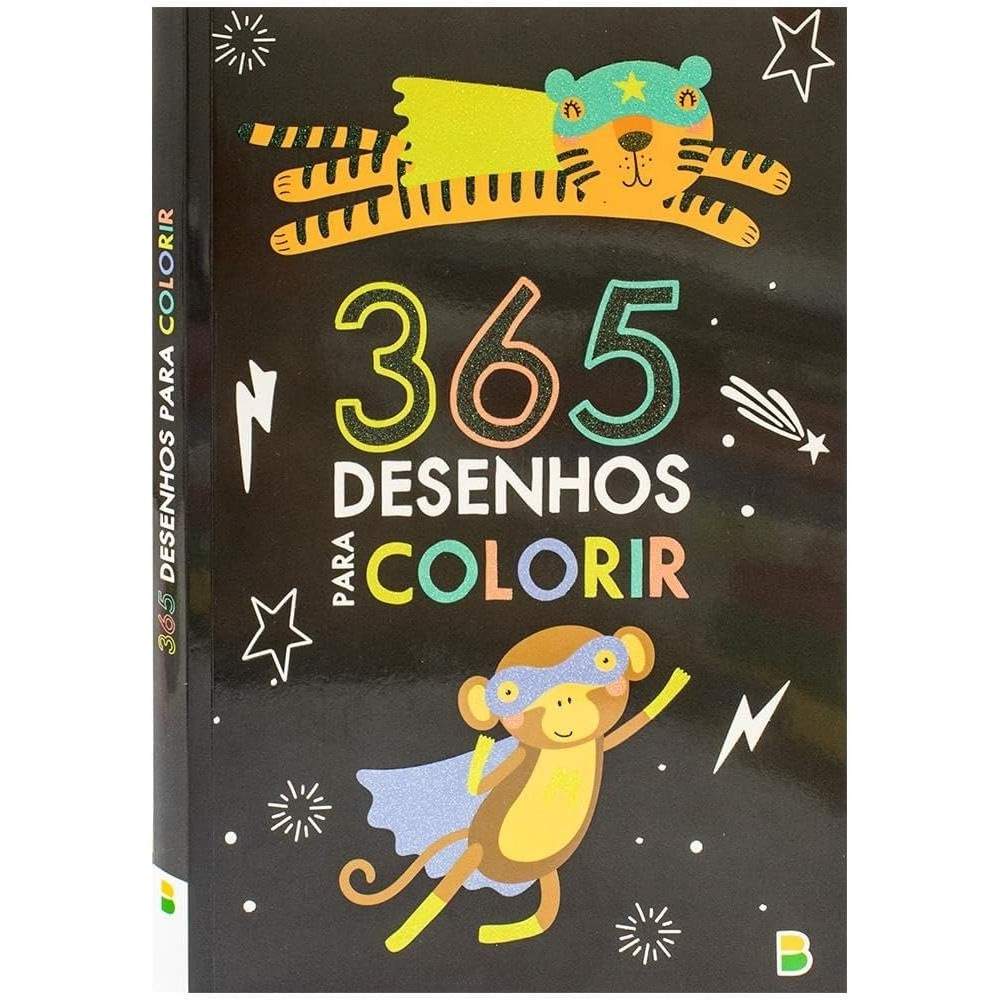 365 Desenhos para Colorir: Diversão Criativa!