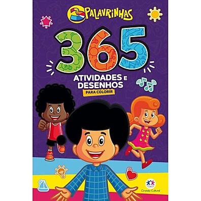 365 Dias de Diversão: Livro de Atividades 3 Palavrinhas