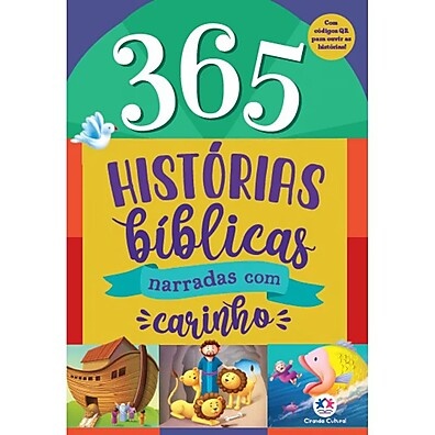 365 Histórias Bíblicas: Fé e Amor Diários