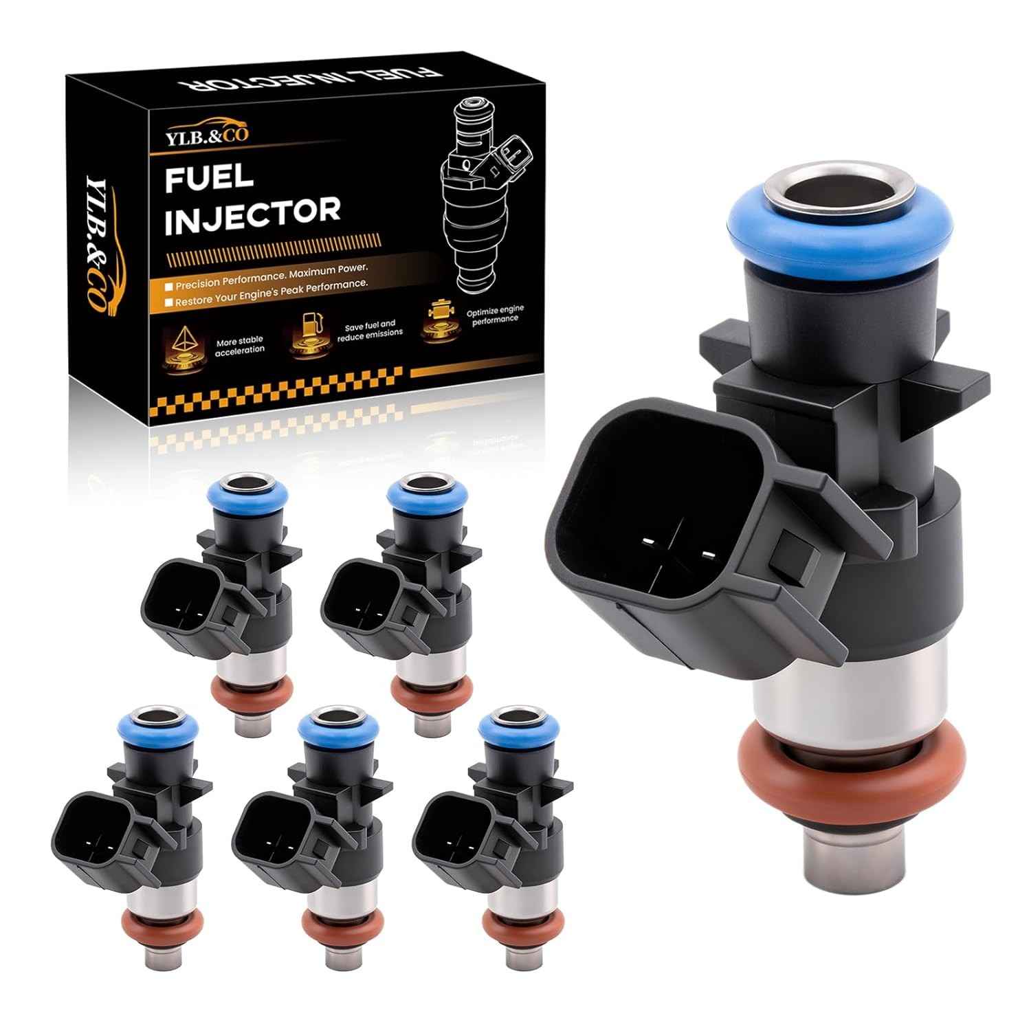 Injetores de Combustível 4 Furos 0280158233 para Dodge, Chrysler, Jeep e VW V6 3.6L (Kit 6 Peças)
