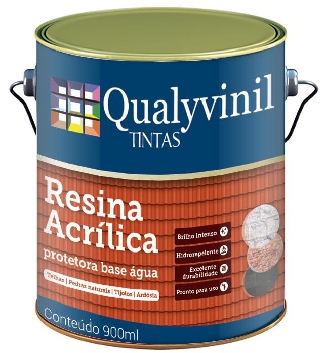 Resina Acrílica Protetora Base Água Incolor 3,6L - Qualidade Profissional com Alta Durabilidade