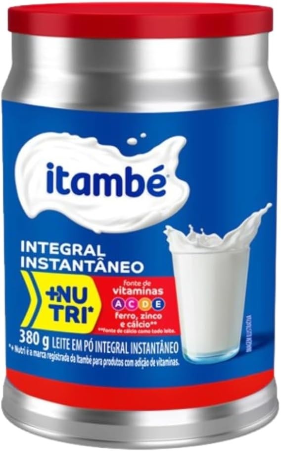 Leite em pó Integral Instantâneo Itambé 380g