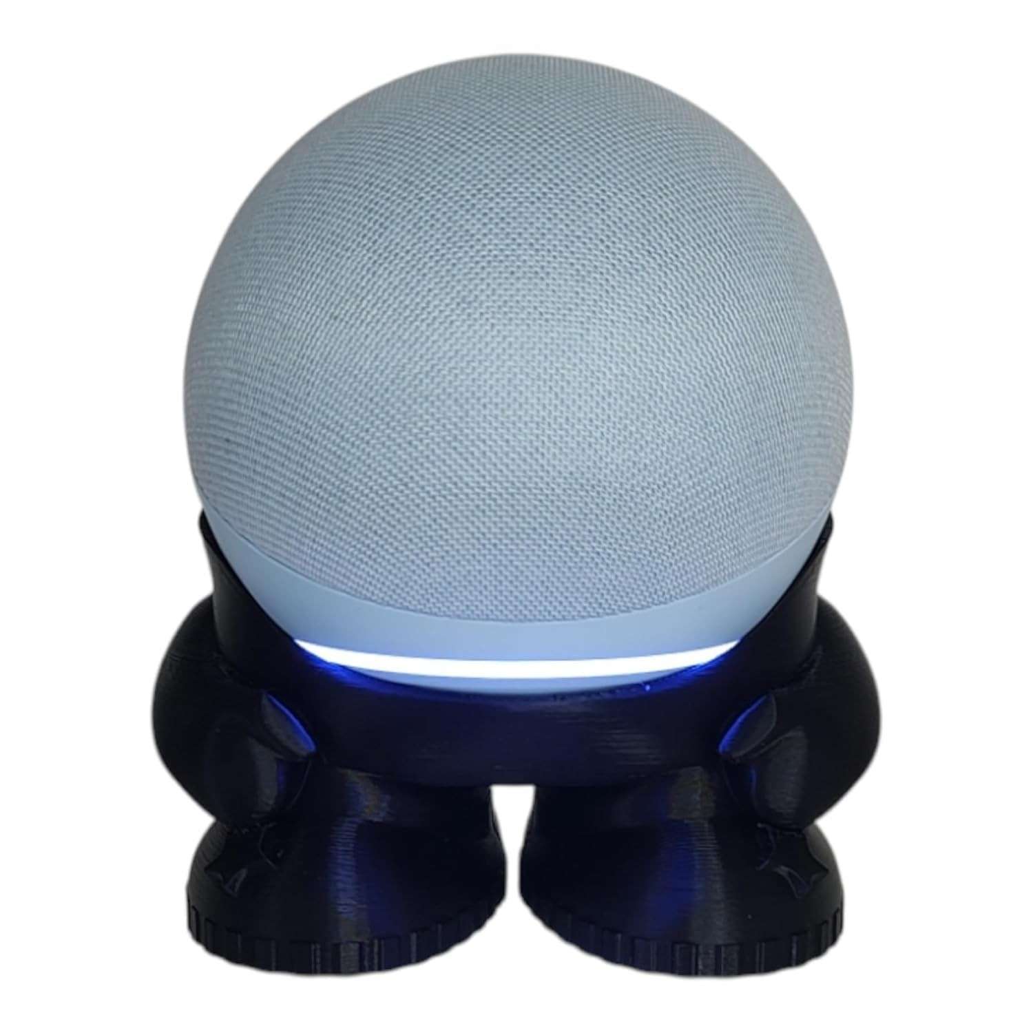 Suporte KPOP 3D para Echo Dot 5ª e 4ª Geração - Design Exclusivo Preto