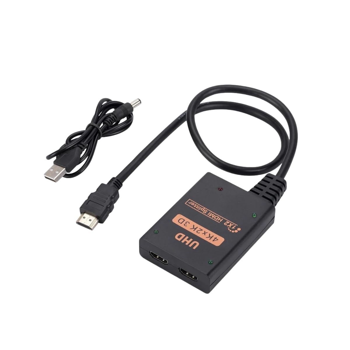 Cabo Splitter HDMI 1X2 4K: Duplique Imagem em 2 Telas com Qualidade Total HD e 3D