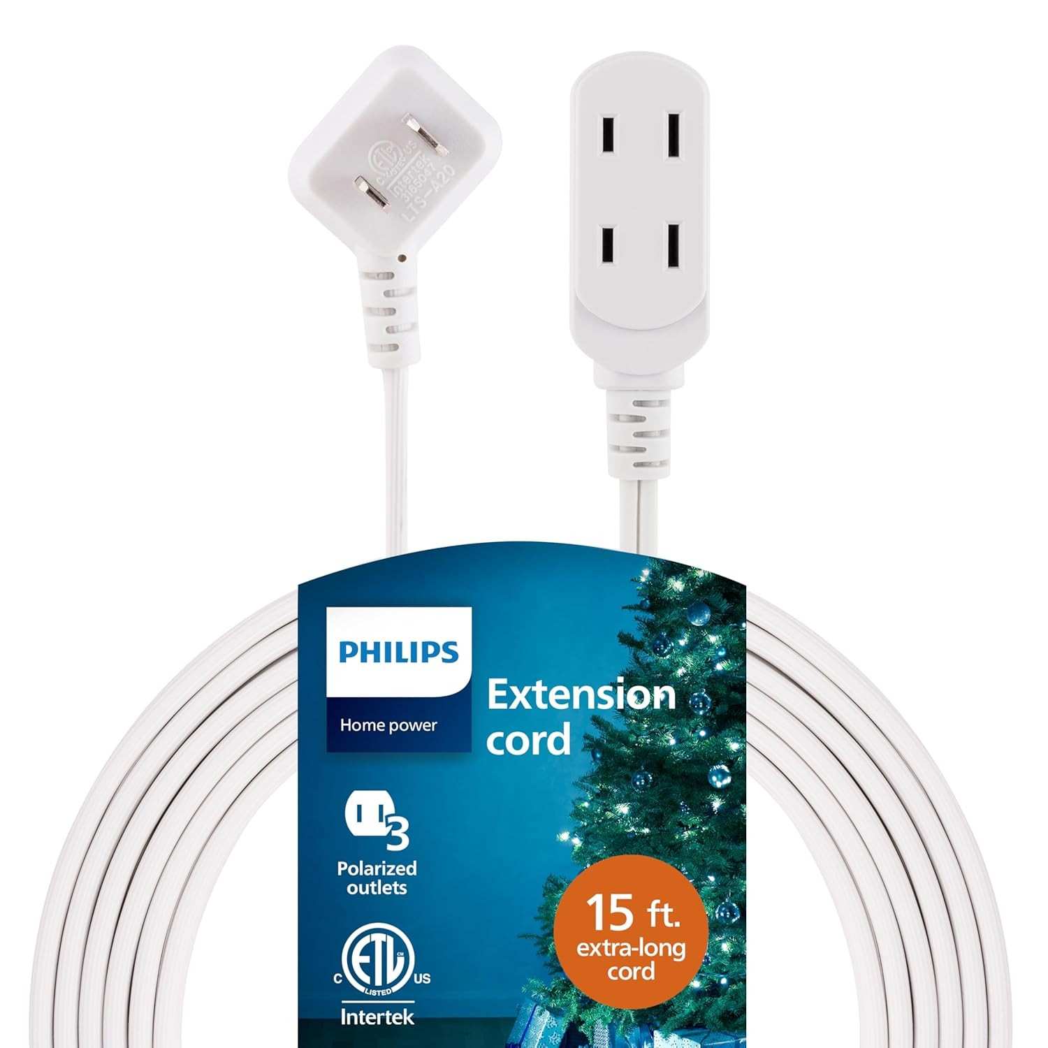Philips SPS1032WE/27: Extensor de Tomada 3 Saídas com Cabo de 3m e Plugue Plano