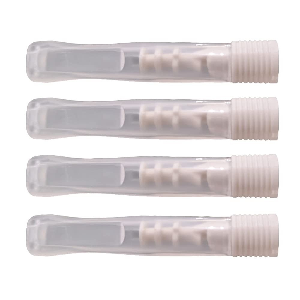 Piteira Branca com Filtro Phasis - Kit 4 Unidades para Parar de Fumar