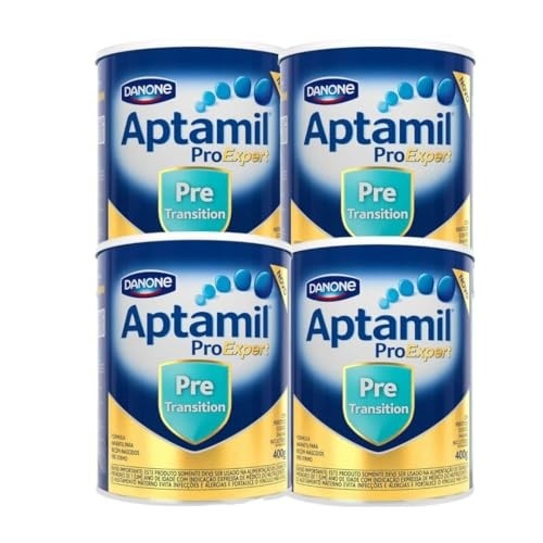 Fórmula Infantil Aptamil Pre Transition 400g - Kit 4 latas