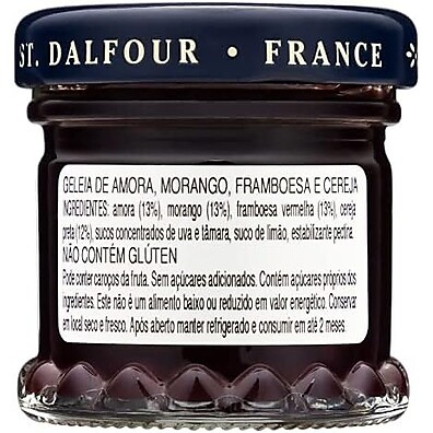 Geleia St Dalfour 4 Frutas: Sabor Intenso 28g