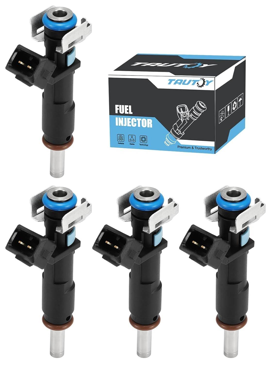 Kit 4 Injetores Combustível FJ1153 para Chevrolet Chevy Cruze 1.8L (2011-2016) e Sonic (2012-2015)