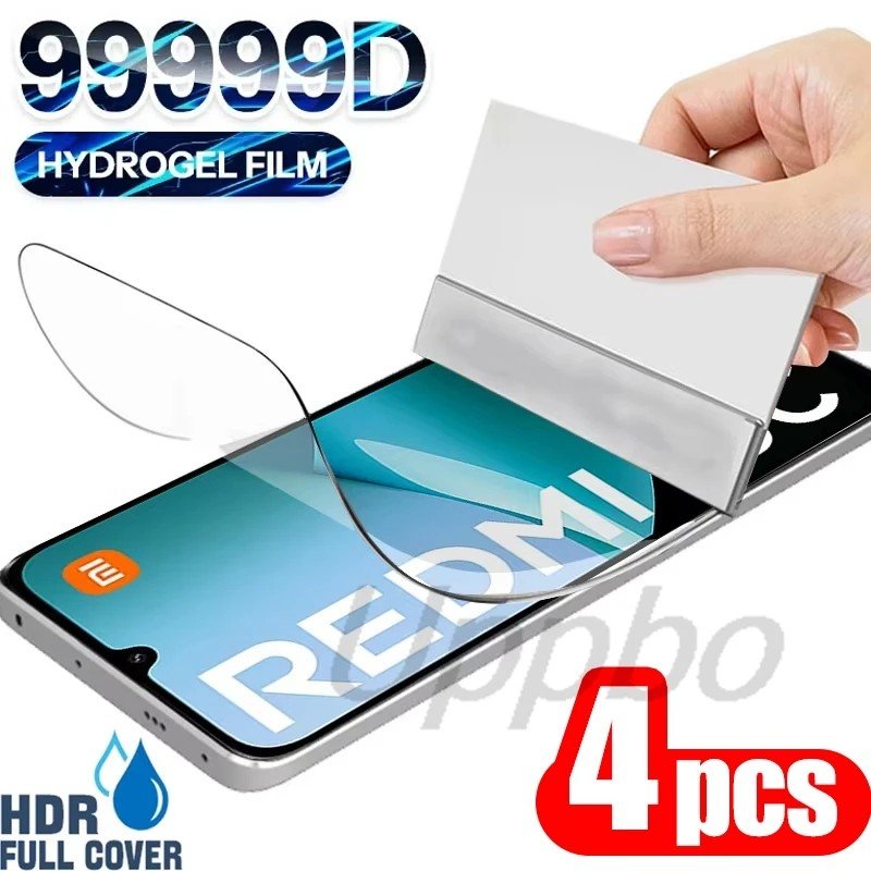 4 Películas de Hidrogel Xiaomi Redmi: Proteção Imbatível