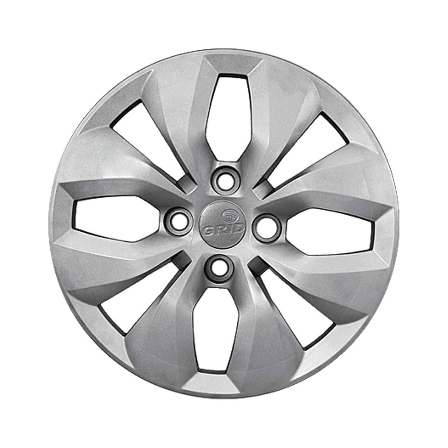Calota Aro 14" Prata Grid para Gol/Voyage G6 14/16 - Jogo c/ 4 Unidades