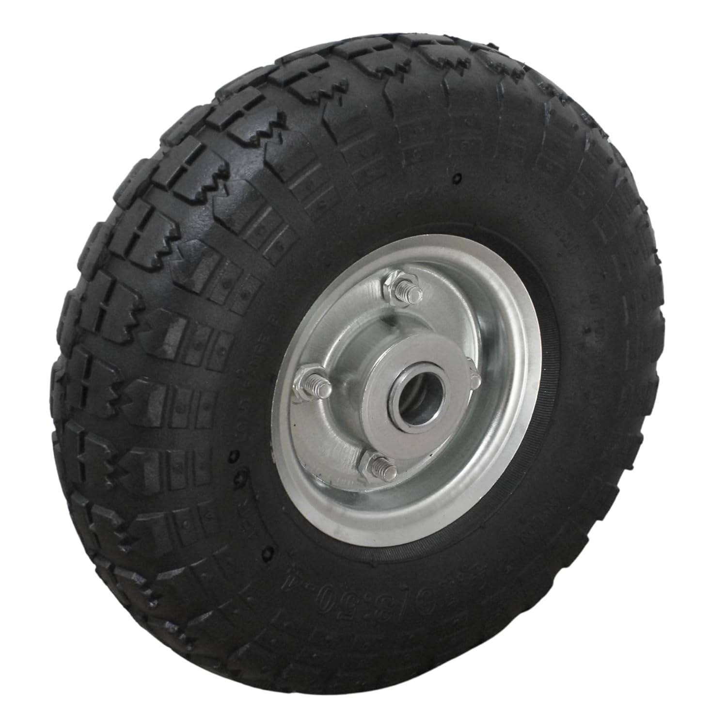 Roda Pneumática Cargo Speed 350-4: Duplo Rolamento, Alta Durabilidade e Carga Pesada