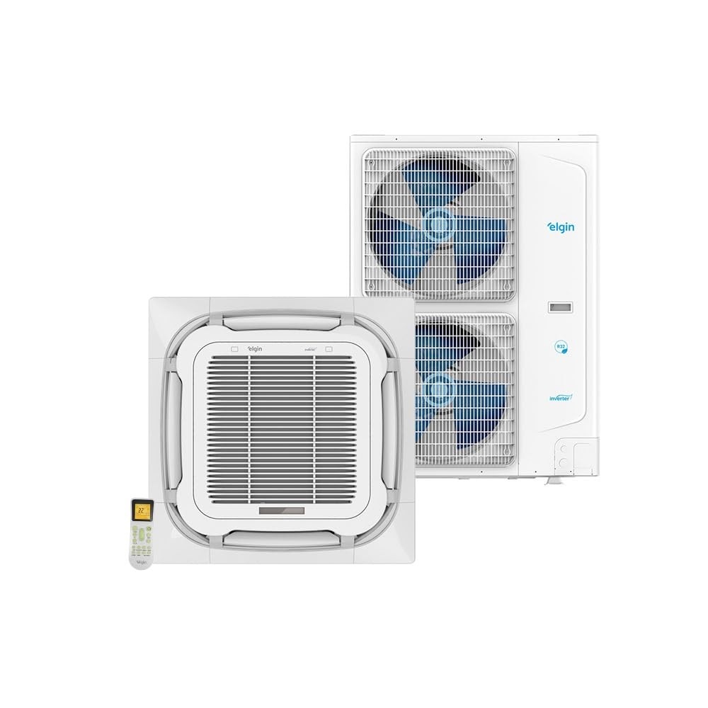 Ar Condicionado Split Cassete 4 Vias Inverter Elgin 58000 BTU/h Frio Monofásico 220V