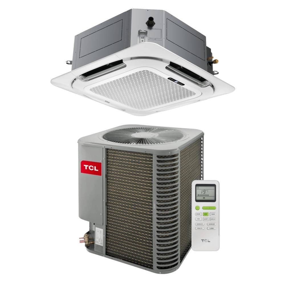TCL Ar Condicionado Split Cassete Inverter 55000 BTU/h 4 Vias Frio TAC55CSGCTINV 220V - Eficiência e Conforto Silencioso