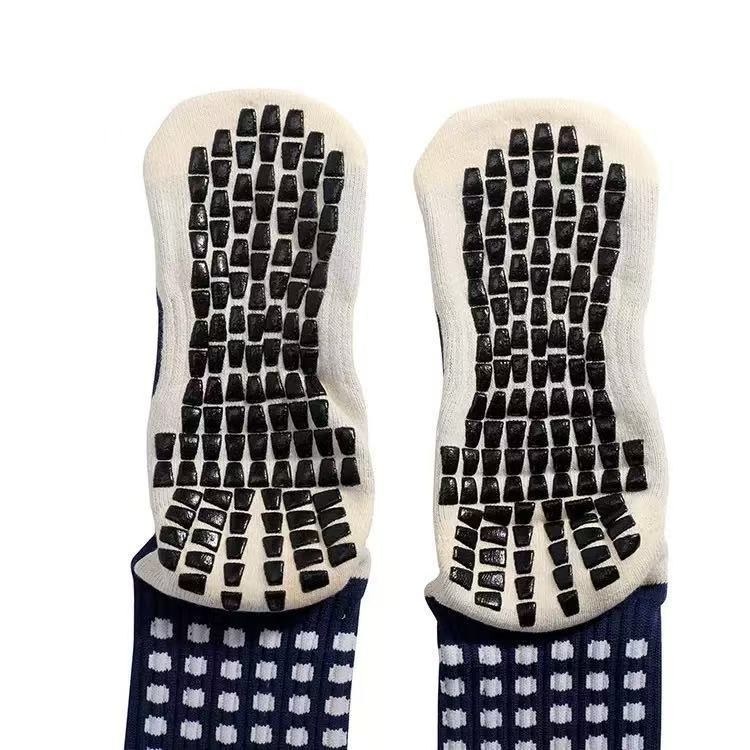 Meias de Futebol Antiderrapantes: Kit 3 Pares (40-46)