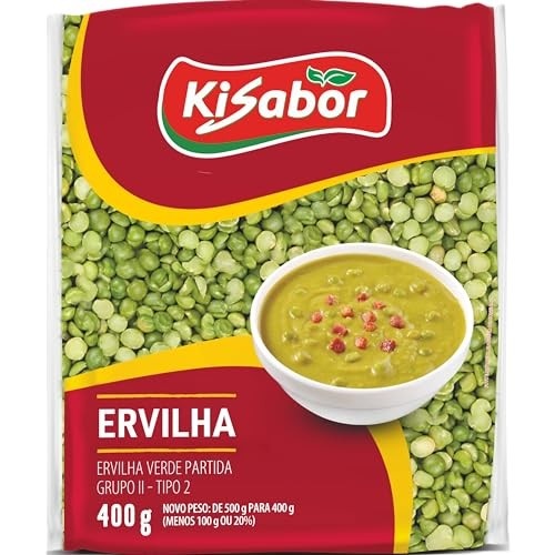 KiSabor, Ervilha Partida, 400 Gramas