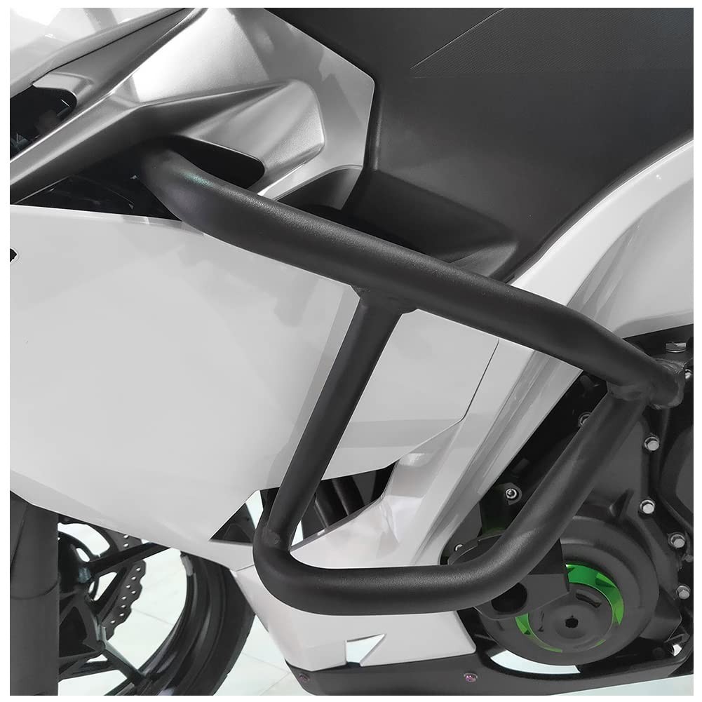 Protetor de Motor Ninja 400/250 (2018-2021) - Gaiola de Acrobacias e Barra de Impacto