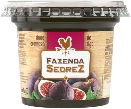 Fazenda Sedrez Doce Cremoso De Figo 400G