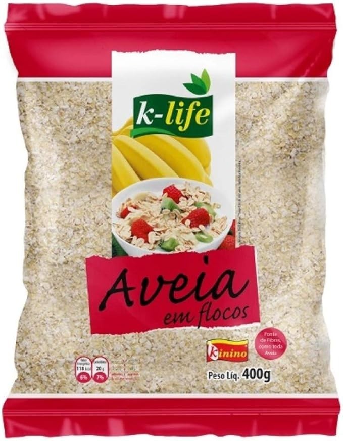 Aveia em Flocos 400G Kinino
