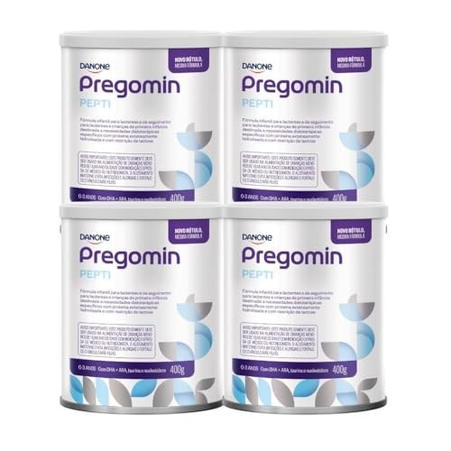 Fórmula Infantil Pregomin Pepti 400G - Kit 4 latas