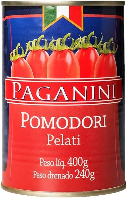 Kit 6X: Tomate Pelado Paganini 400g