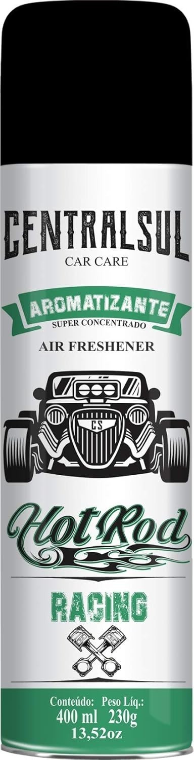 Aromatizante Hot Rod Racing Centralsul Química 400ml: Perfume Intenso e Duradouro