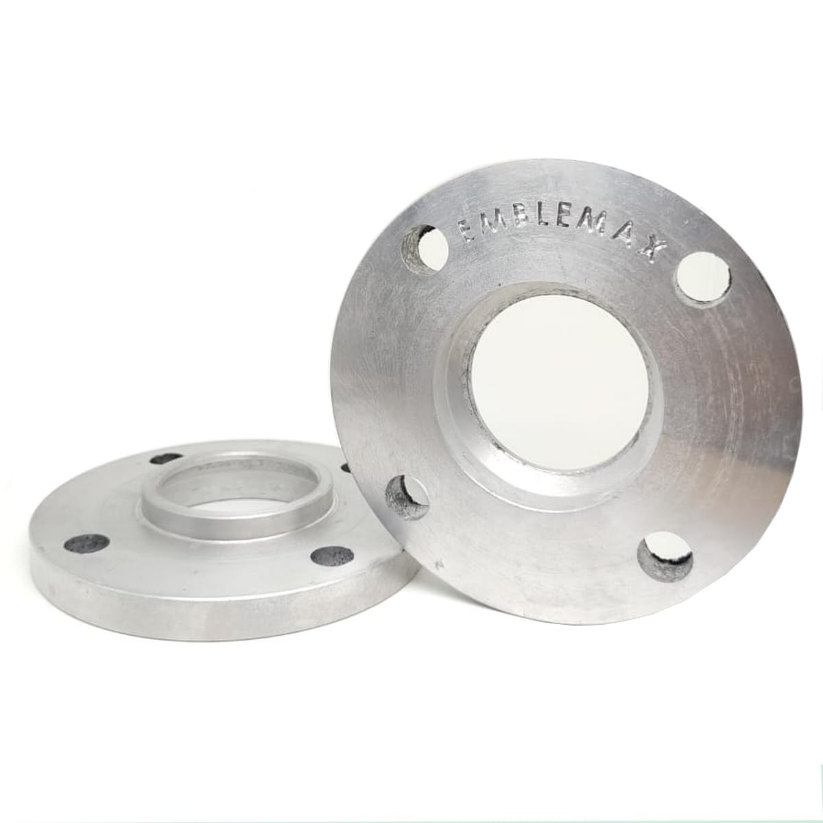 Espaçador de Roda Alumínio 13mm 4x108mm para Peugeot 206, 207, 208, 306, 307, 308, 408, 2008 - Kit 2 Peças