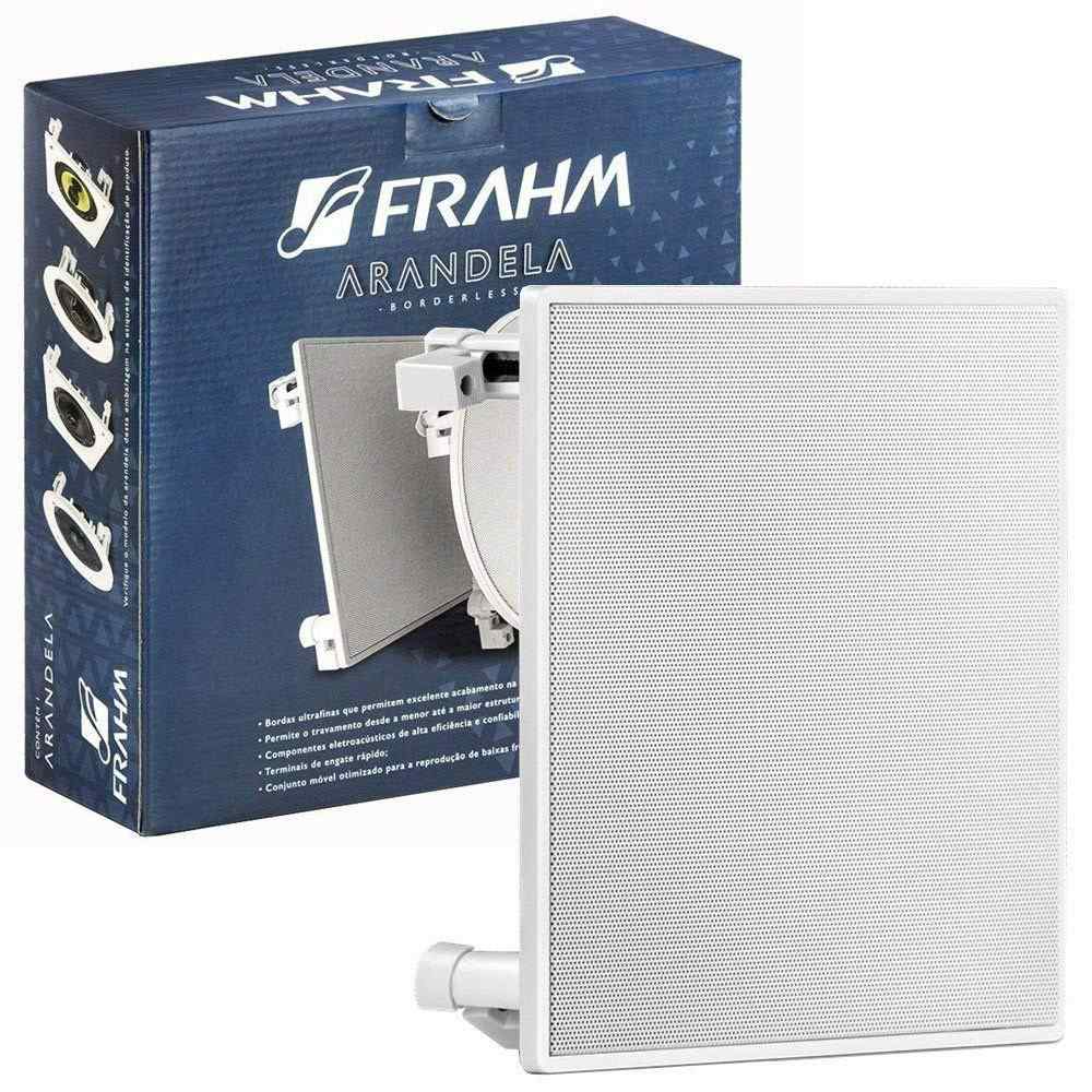 Arandela Quadrada Frahm 40W RMS: Som Potente e Elegância para Seu Espaço