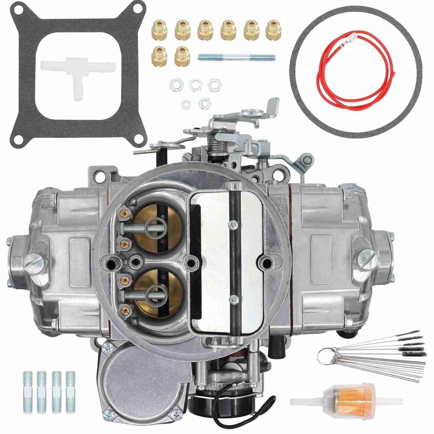 Carburador 750CFM 4160 Holley com Gicle Elétrico - Compatível GM, Chrysler, Ford A/T