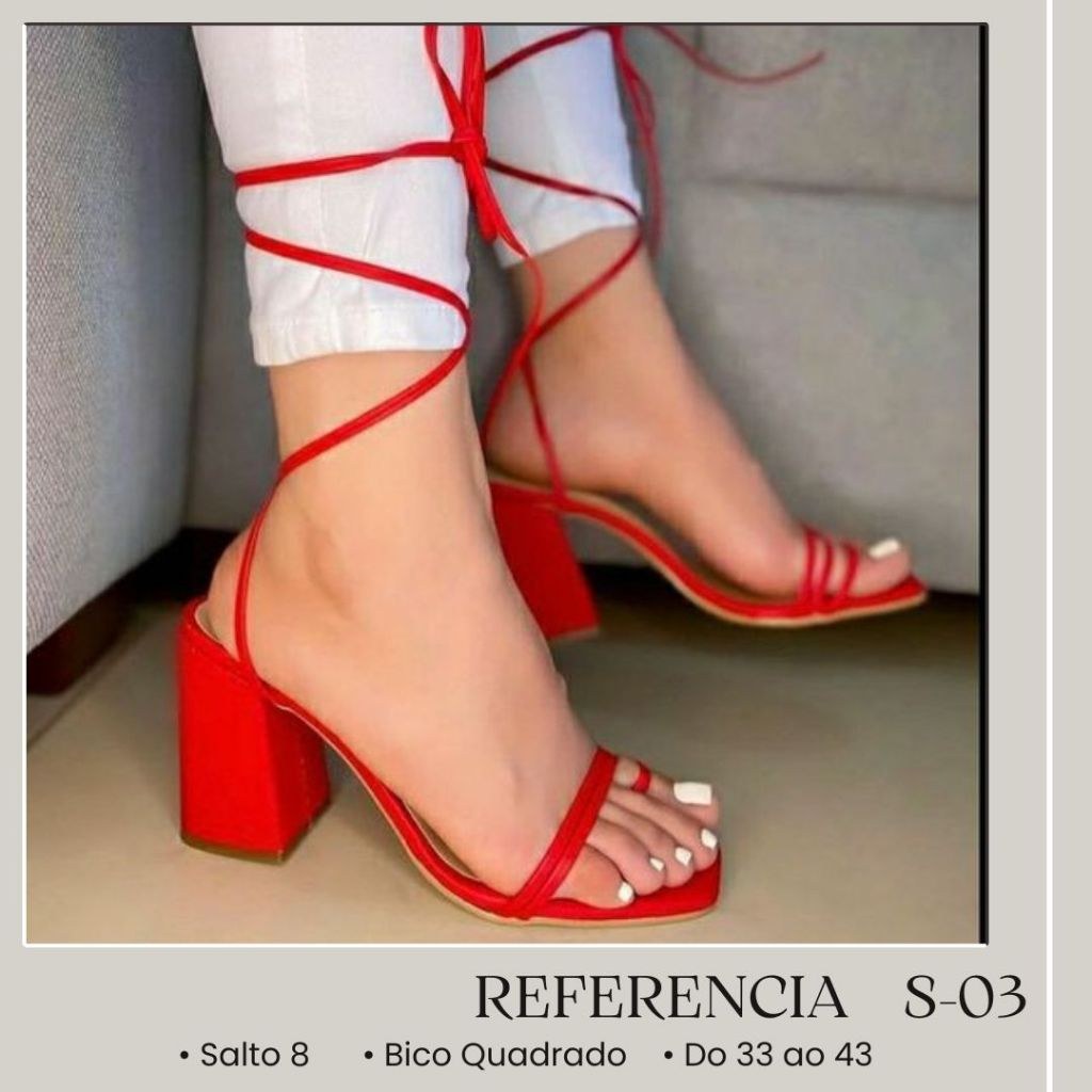Sandália Social Personalizável do 33 ao 43