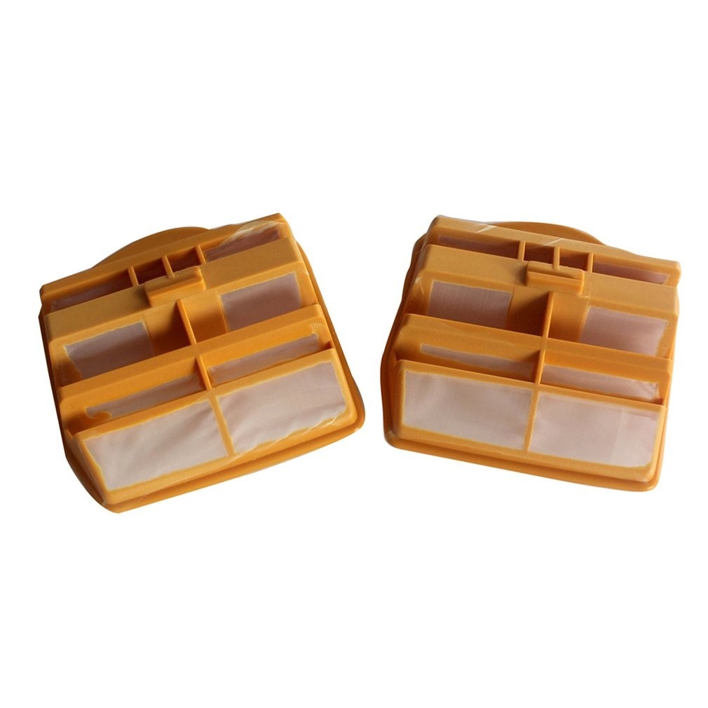 Pacote com 2 Filtros de Ar AISEN para Motosserra Husqvarna 445, 445E, 450, 450E - Substitui 544080803